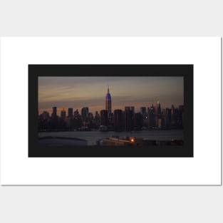 Manhattan Skyline Posters and Art